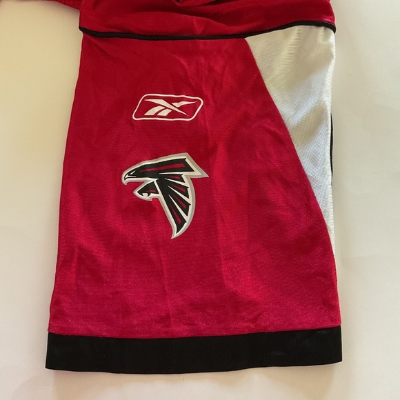 Atlanta Falcons Michael Vick 7 Red NFL Reebok On Field Football Jersey Mens XL - Picture 7 of 14